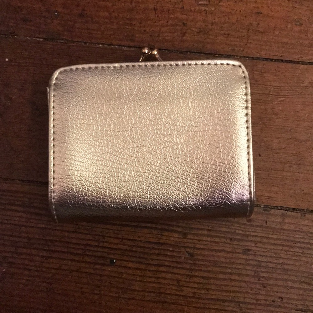 Little gold wallet